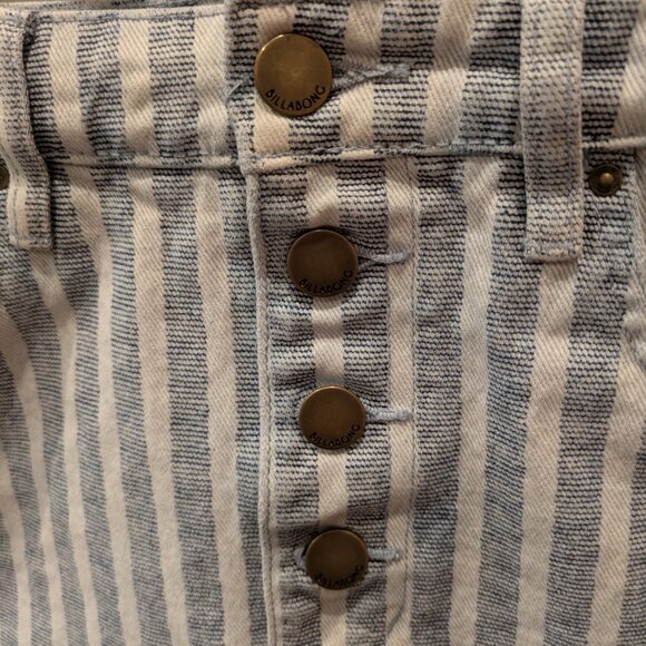 Billabong striped denim skirt - Picture 2 of 7